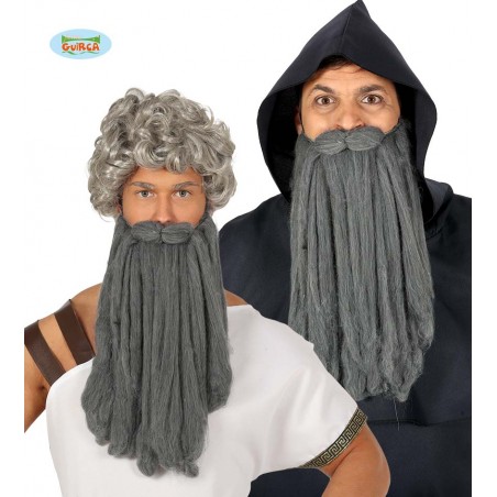 BARBA LARGA GRIS